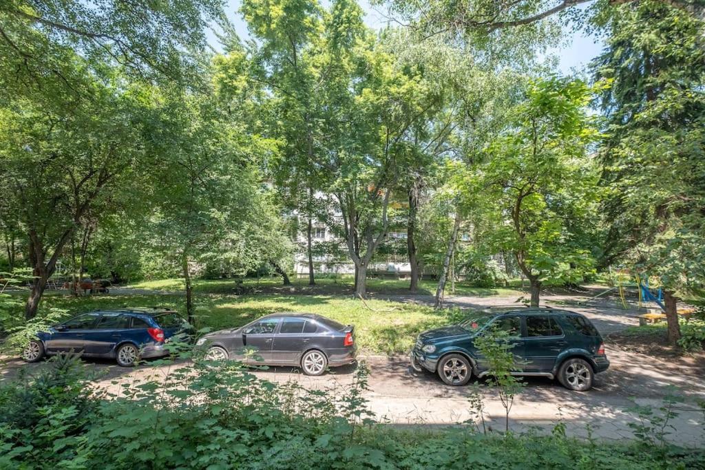 Top Location, Brand New 3 Bdrm Apt & Free Parking Szófia Kültér fotó